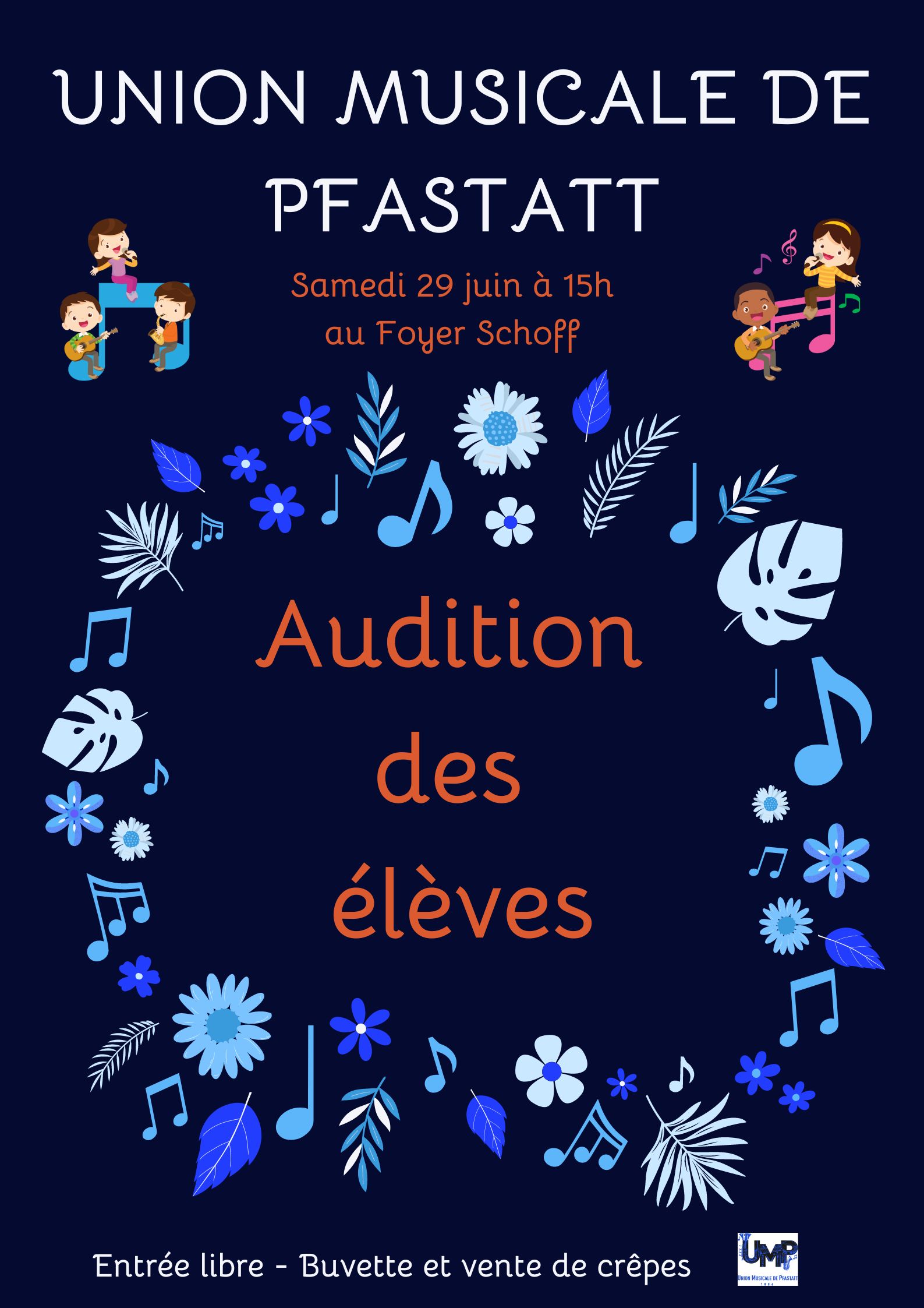 affiche pour l'audition près de mulhouse